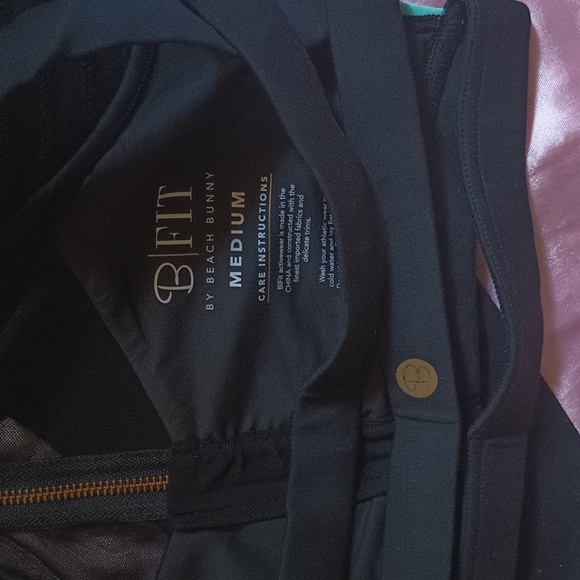 Beach Bunny NWT B Fit Double Standard Sz 6 MD Legging Halter Set - Picture 7 of 10